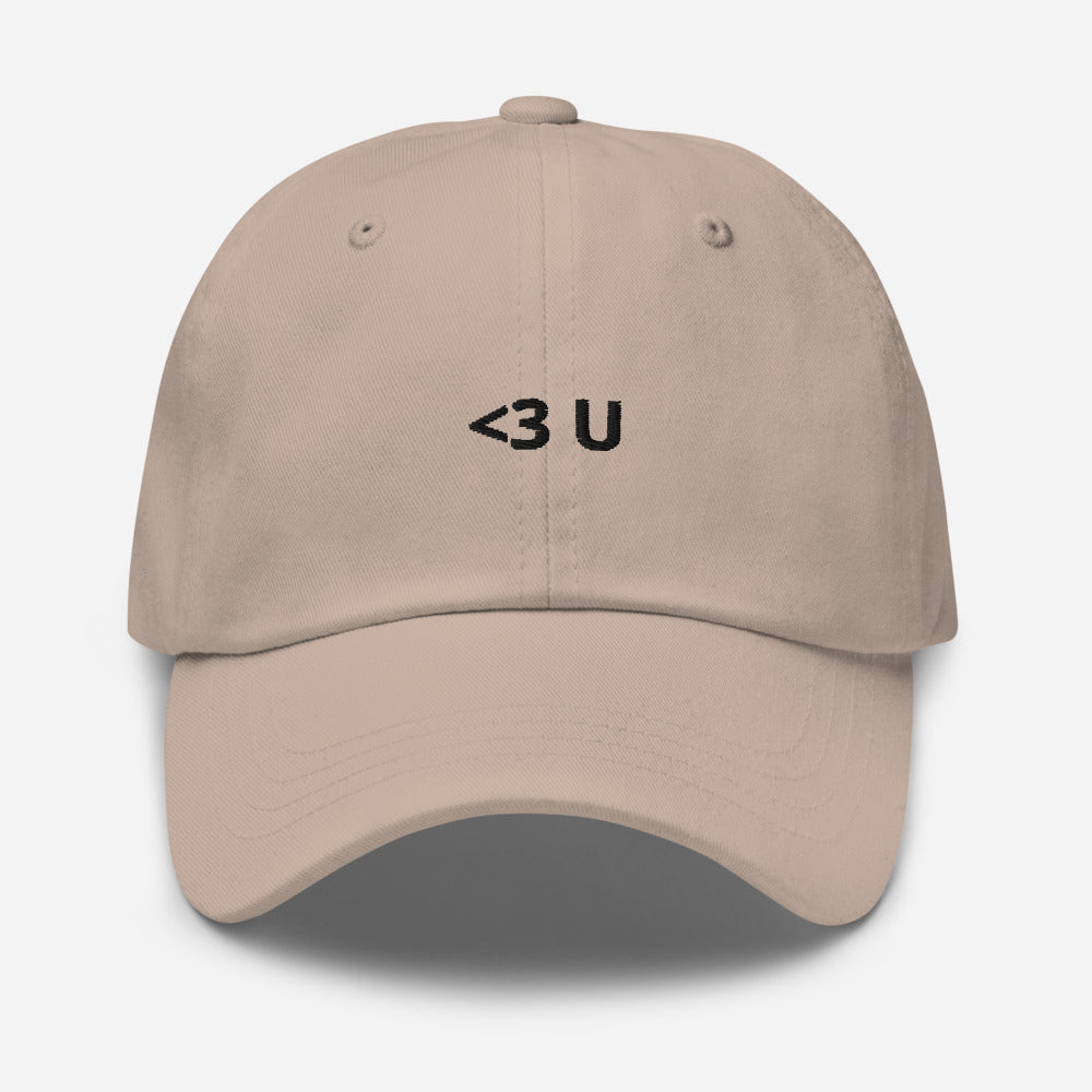 <3 U Dad Hat