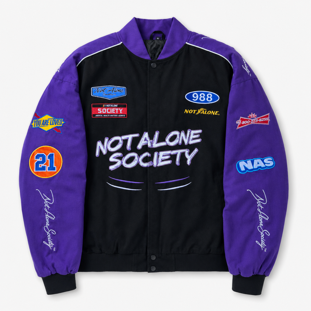 NAS Motorsports Vintage Racing Jacket "Purple"