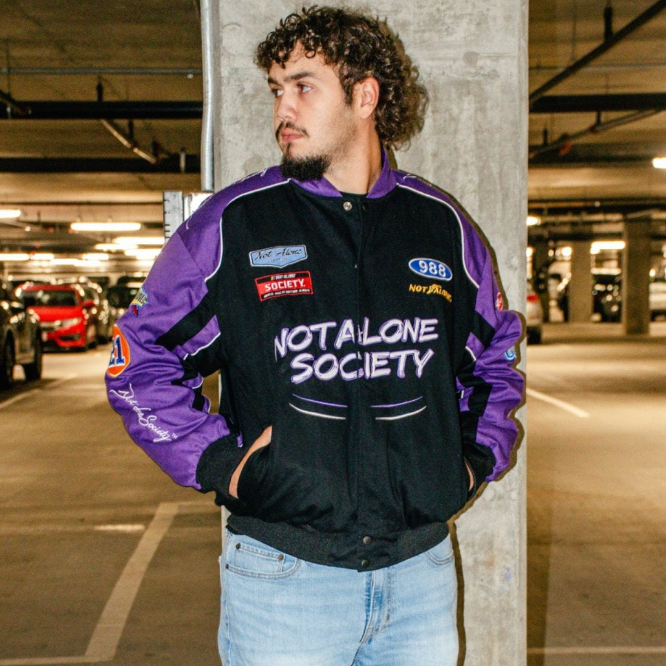 NAS Motorsports Vintage Racing Jacket "Purple"