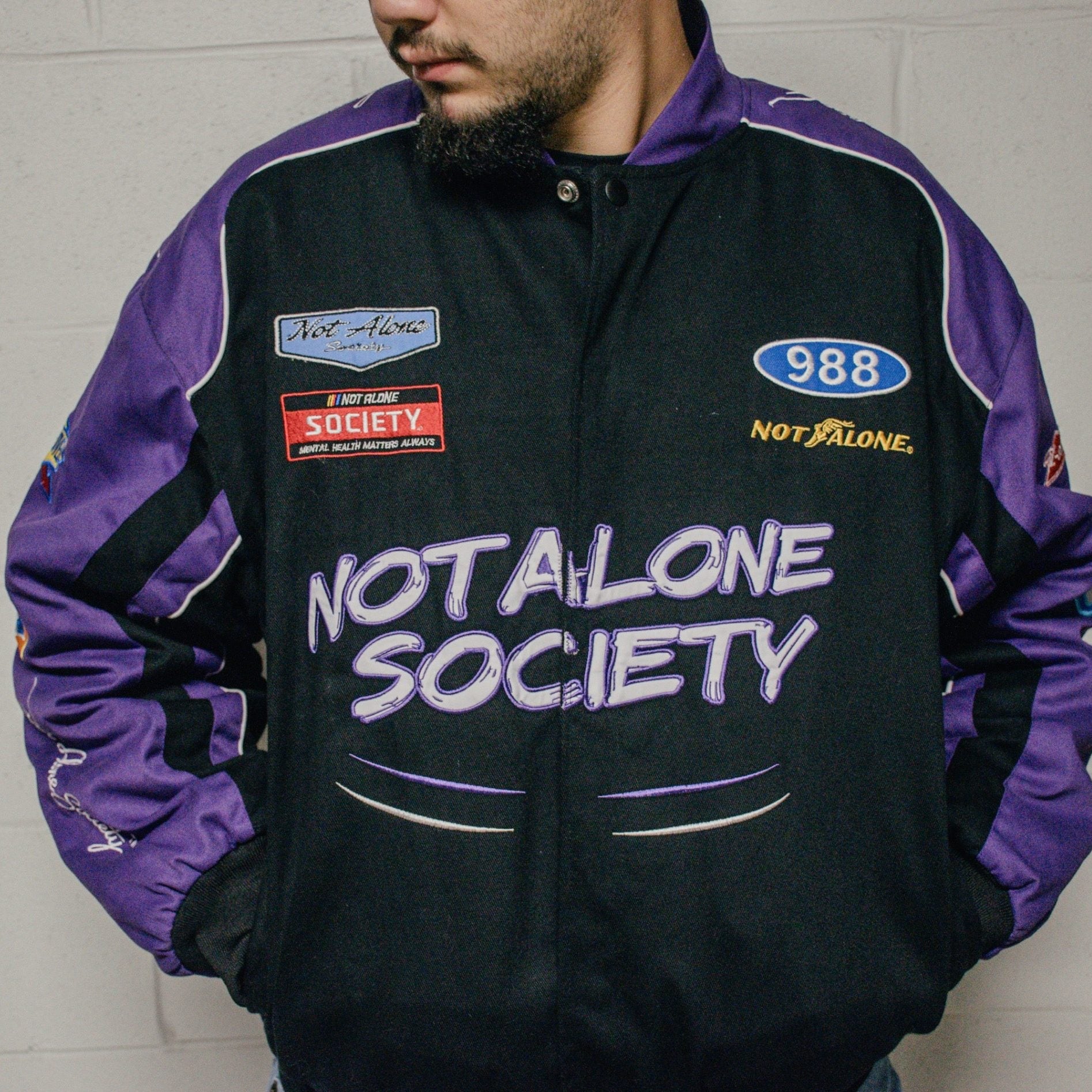 NAS Motorsports Vintage Racing Jacket "Purple"