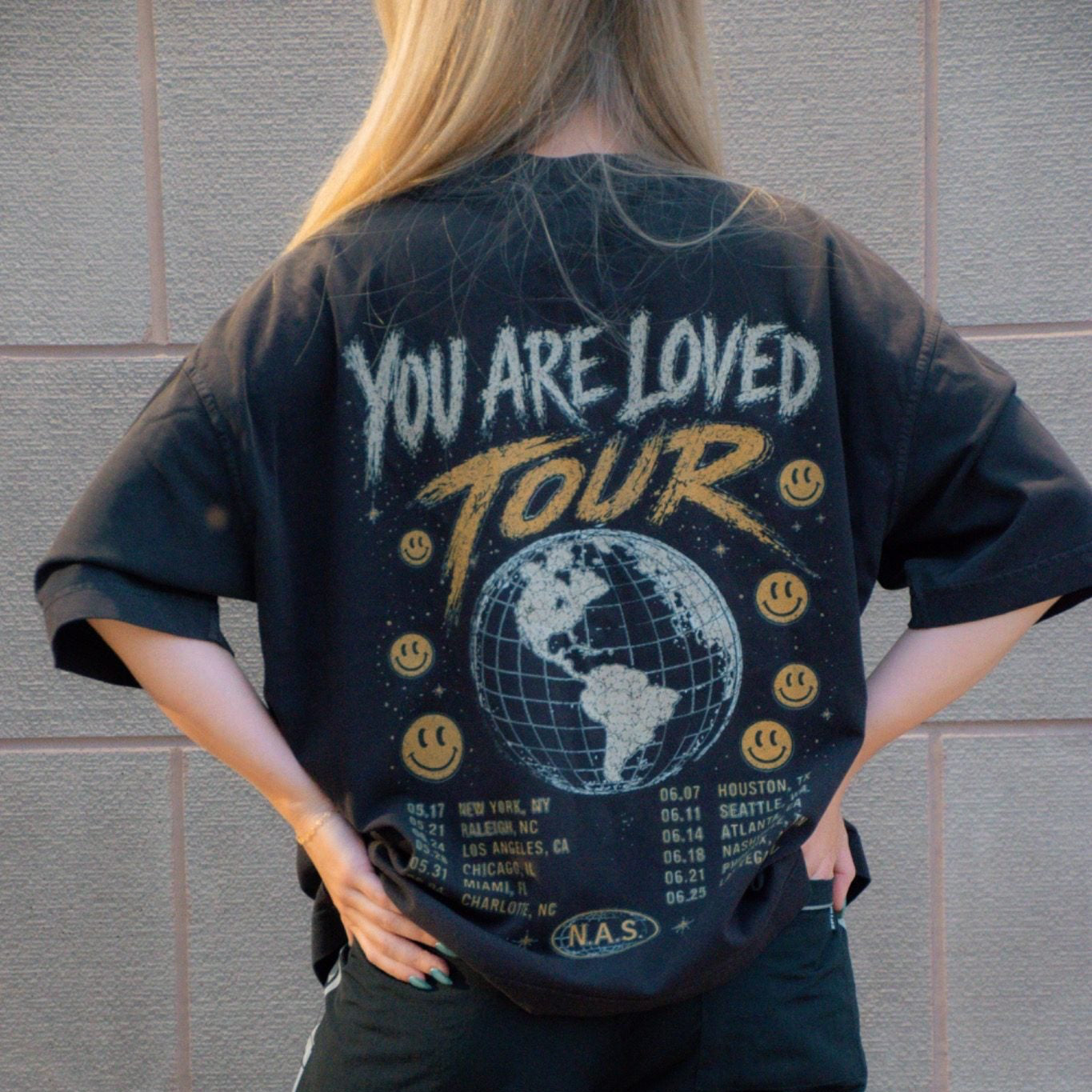 YOU ARE LOVED TOUR  Vintage Rock TEE