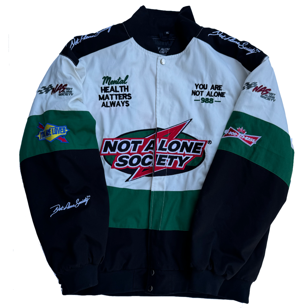 NAS Motorsport Vintage Green Racing Jacket  "Green"
