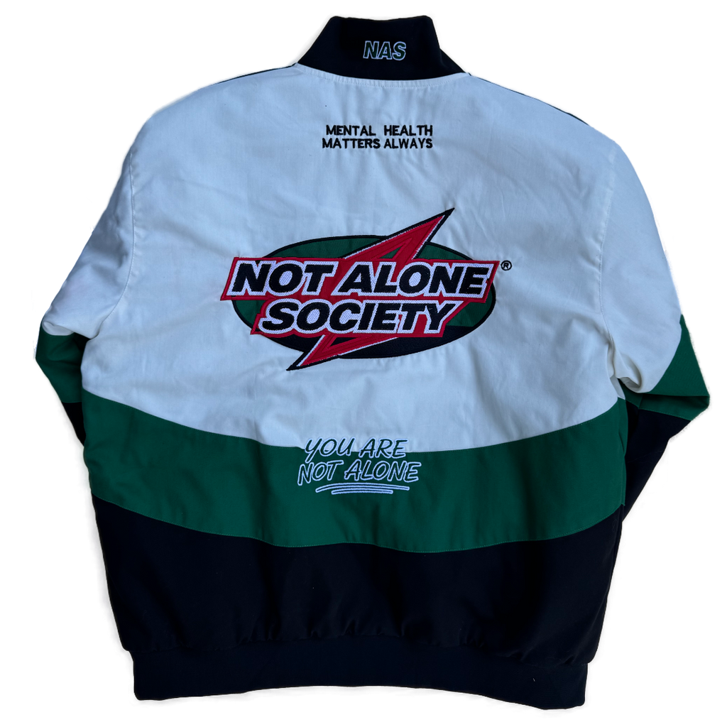NAS Motorsport Vintage Green Racing Jacket  "Green"