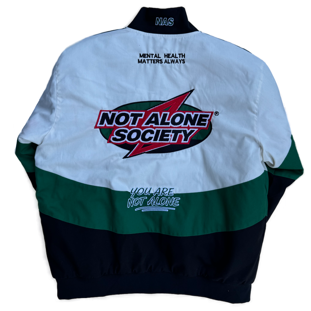 NAS Motorsport Vintage Green Racing Jacket  "Green"
