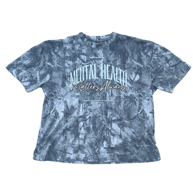 MENTAL HEALTH MATTERS CAMO T-SHIRT