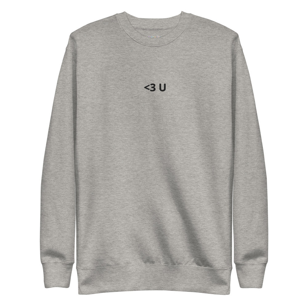 <3 U Crewneck