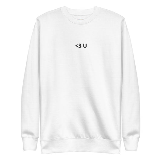 <3 U Crewneck